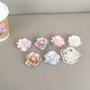 Three-Dimensional Flower Mobile Phone Airbag Bracket Xiaoqing Fresh Air Back Sticker Retractable Desktop Air Cushion Support Frame
