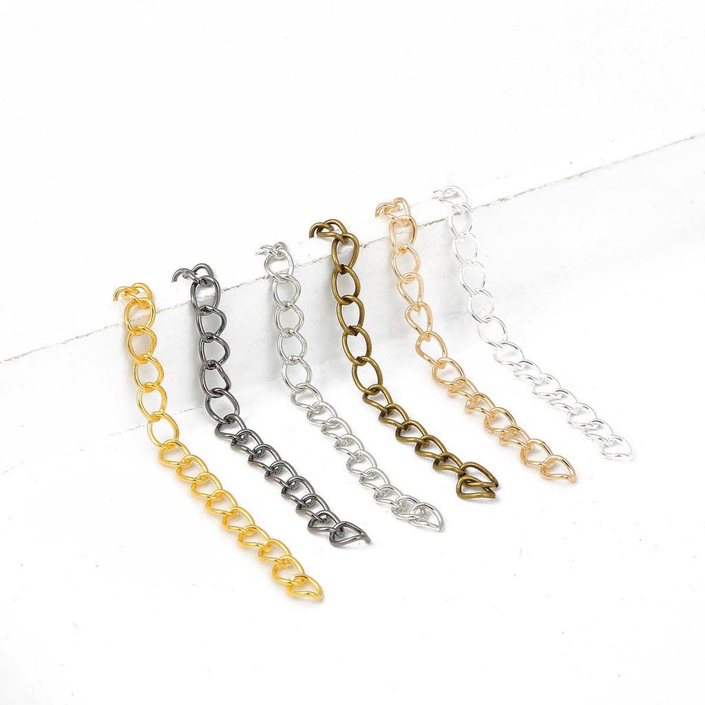 Collar, Pulsera, Cadena de Extensión y Ajuste para Pendientes para Accesorios de Joyería DIY