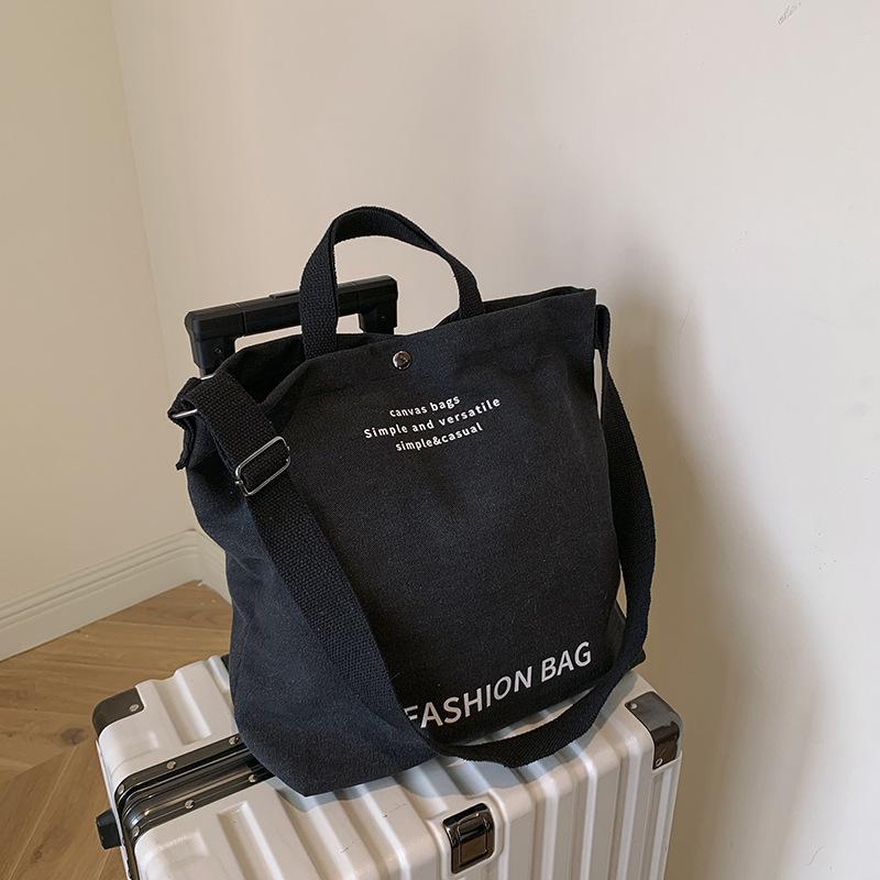 

Large capacity canvas bag tote bag new women s bag simple handbag messenger bag