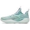 Leichte Kavallerie 9 Dämpfung, Abriebfeste Low-Top Basketballschuhe Herren Cyan 112421610-5