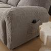 Recliner Sofa Cover Lazy Chair Solid Camellia Jacquard Recliner Sofa Slipcover 1/2/3 Seater Floral Texture Stretch Universal Fit