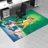 Office Rug Bambi, Thumper Theme 3D Printed Anti-Slip Rug-Machine Washable for Living Room