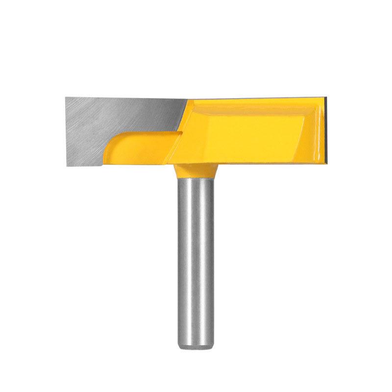 57mm Flat Bottom Slotting Cutter - Woodworking Trim Router Bit for Edge Cleaning