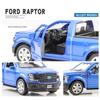 Ford F150 SVT Raptor 2018 Pick-up Truck Simulation Druckguss- & Spielzeugfahrzeuge Rückziehmotor Auto & Türen Öffnen RMZ city 1:36 Legierungs-Sammlermodell