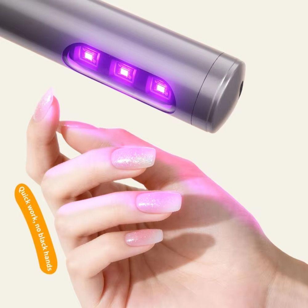 Pen-Style Nail Drill Machine with UV Light Cordless Nail File Professional Nail Polisher  Nail Care