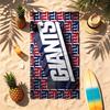 New York Giants (14) Theme Beach Towel Sand Resistant Soft And Comfortable Suitable For The Pool Camping Yoga And Diving A Travel
