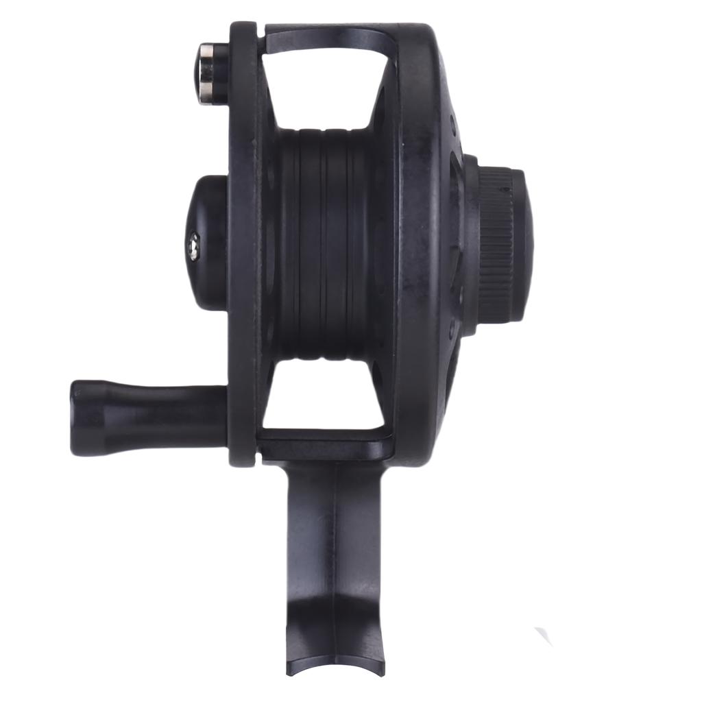 Fly Fishing Reel Front Fishing Wheel Plastic Ice Fishing Reel for Freshwater Saltwater 60mm
