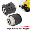 Adattatore Tubo Alta Pressione M22-14MM Connettore Idropulitrice in Alluminio per Karcher per Bosch per Nilfisk per Lavor