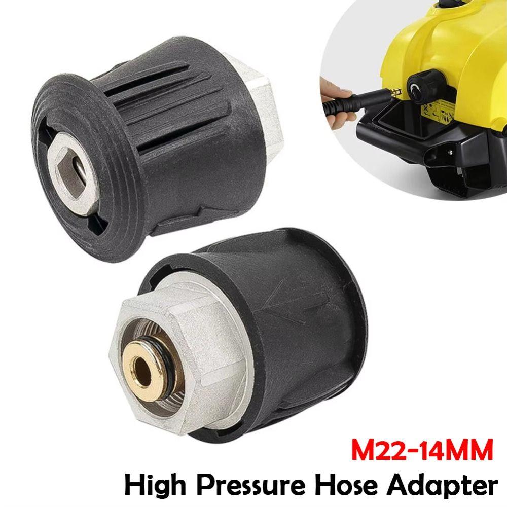 Adattatore Tubo Alta Pressione M22-14MM Connettore Idropulitrice in Alluminio per Karcher per Bosch per Nilfisk per Lavor