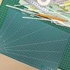 A3 A4 A5 PVC Cutting Mat Cutting Board DIY Engraving Double-side Pad Leather Craft Tool Workbench Patchwork Sewing Manual