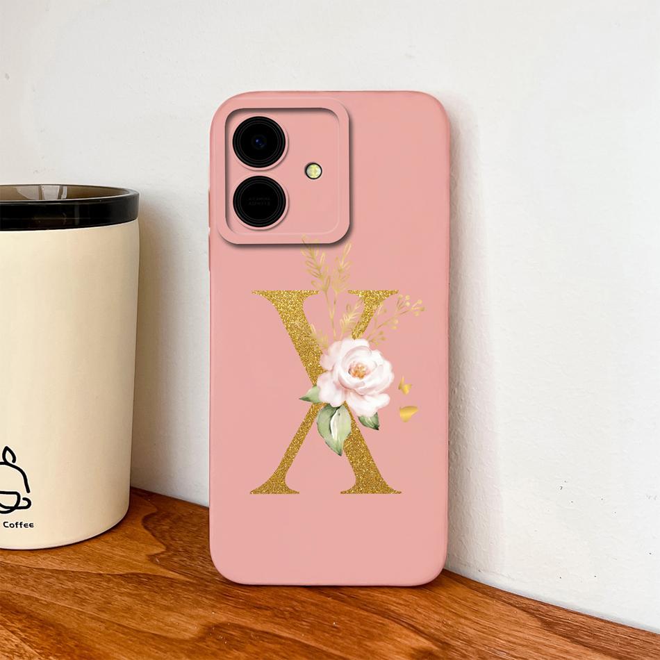 For Honor Play 10 10A 10T Case For Honor Play10 Elegant Rose Letters Soft Back Cover Camera Protection High Quality Phone Cases