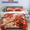 3pcs Genshin Impact1 Pattern Bedding Set Duvet Cover Set Includes Duvet Cover &pillowcases, Perfect All Season Bedroom Decoration & Gift