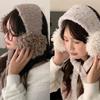 Women's Winter Lambswool Poggle Earmuffs