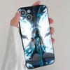 Anime Game W-Wuthering W-Waves Phone Case Cool Black Silicone Soft For IPhone 16 15 14 13 12 11 X XR Plus Pro Max Plus