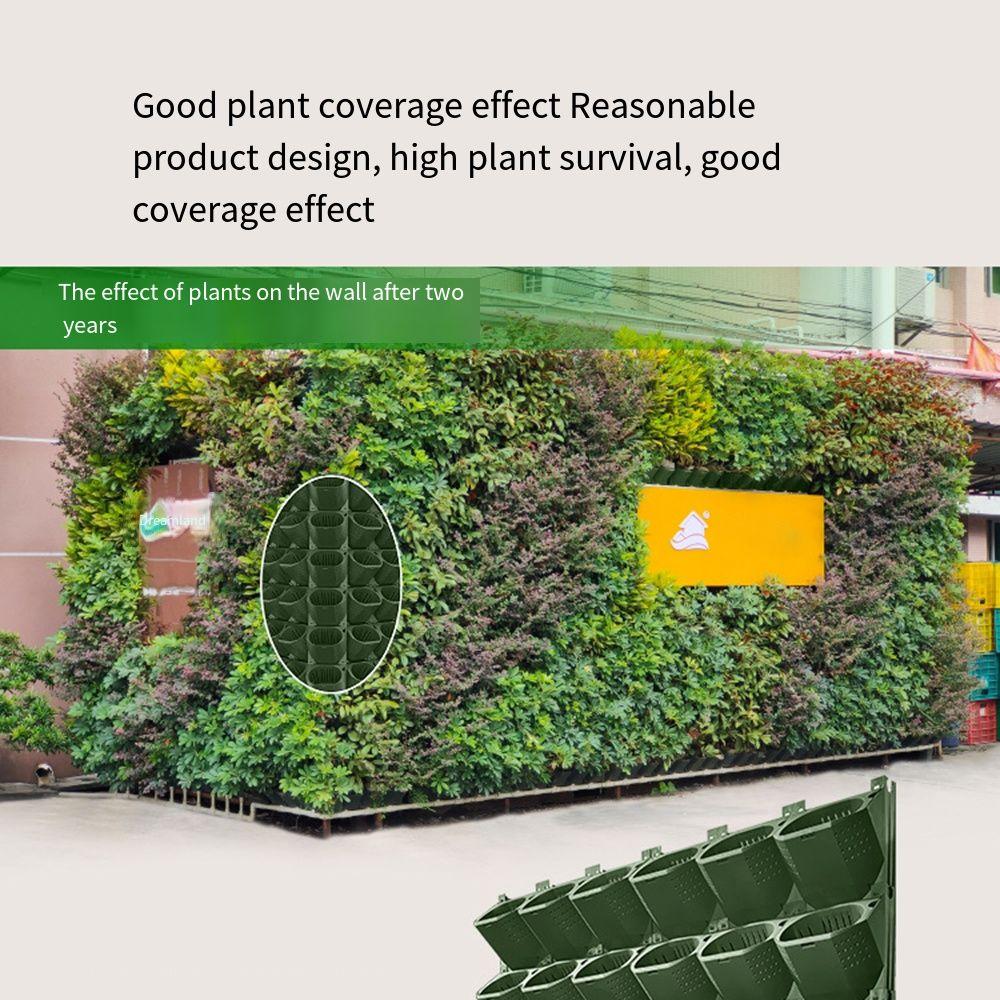 3 in 1 Vertical Wall Planter Hanging Stacked Planting Box Wall Mount Plant Holder  Indoor