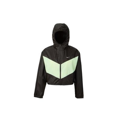 Športové oblečenie SS25 Windrunner Voľná Krátka Bunda s Kapucňou a Dlhým Rukávom Dámske bundy Zamatovo-Hnedá Svetložlto-Zelená Biela HJ1183-220