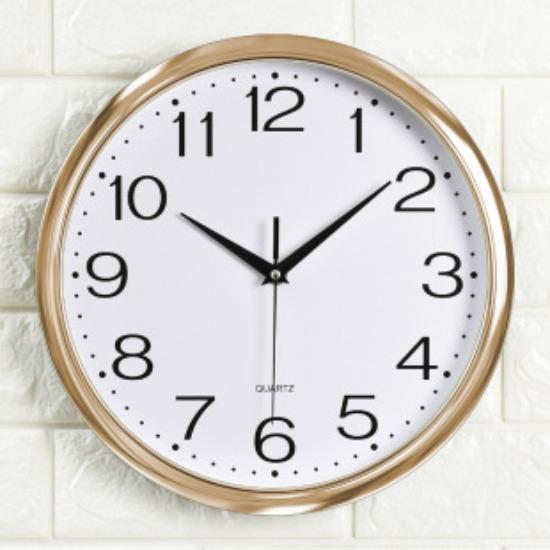 Ceas de Perete Silențios din Plastic, Ceas de Perete cu Scară Digitală Tridimensională Creativ și la Modă pentru Living, Ceas 12 Inci 30CM