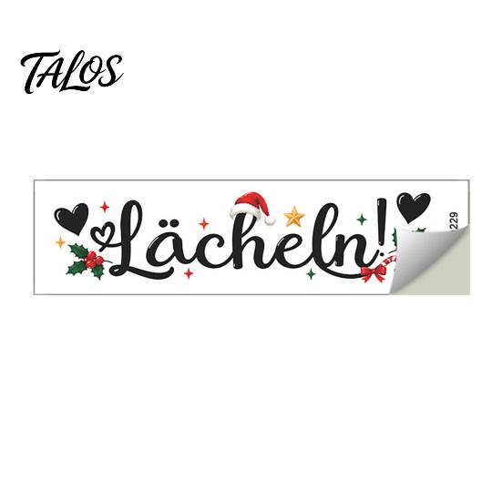 Non Adhesive Christmas Decorations Static Glass Sticker for Bathroom Mirror, Decorative PVC Window Decal with Holly Film And Santa Hat Design,