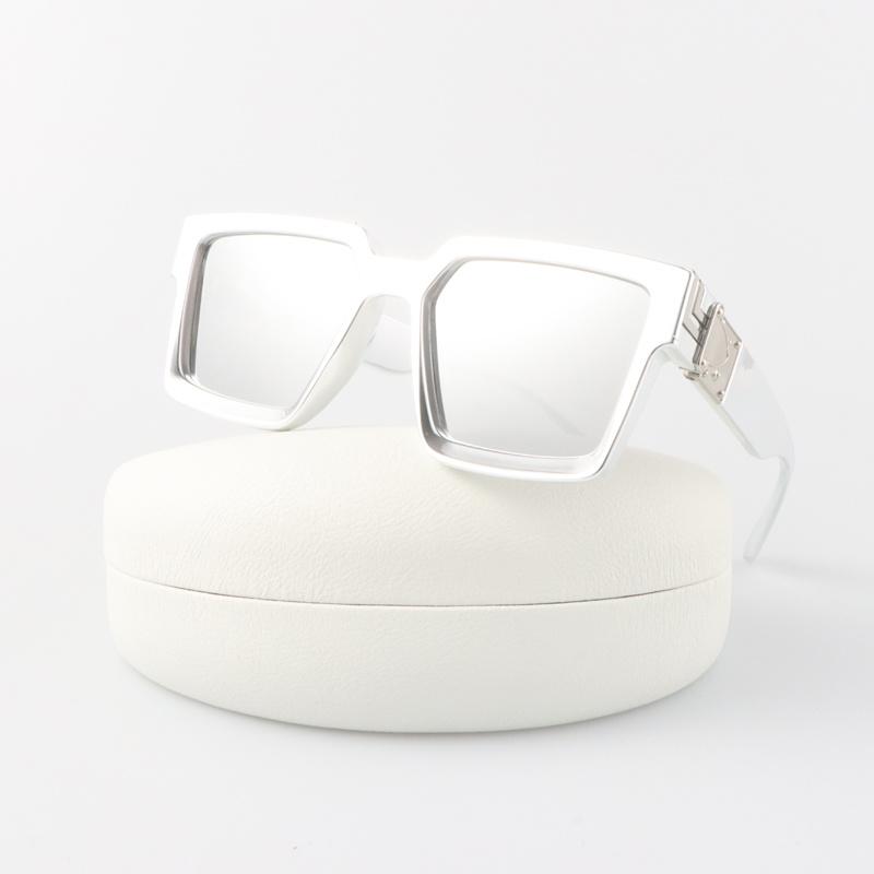 Square Vintage Sunglasses Man Brand Designer Fashion Mirror Sun Glasses Male Retro Black Outdoor Travel Mirror