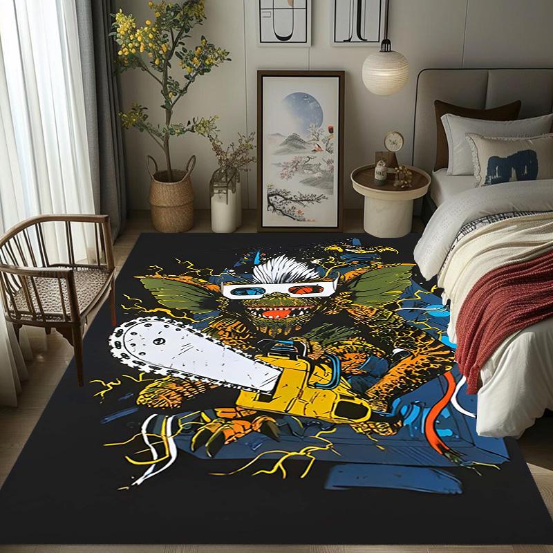 Whimsical Gremlins Adventure carpet printing floor mats Room Fashion Bathroom mat