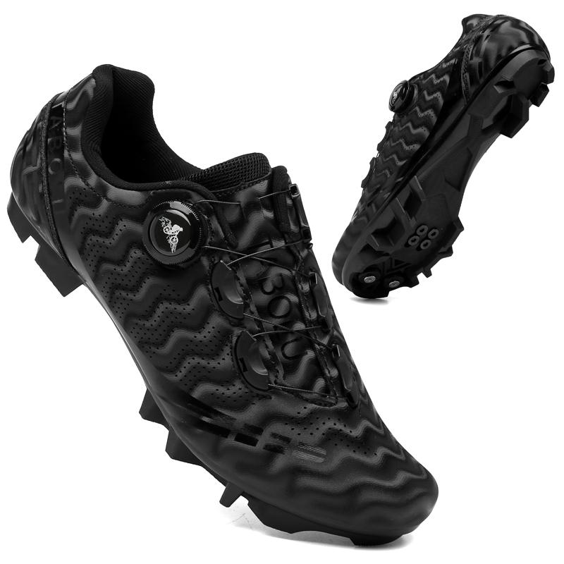 Vendita calda Scarpe da MTB Ciclismo Speed Sneakers Stivali da ciclismo da uomo Flat Road Scarpe da ciclismo Pedali a clip Spd Mountain Bike Sneakers