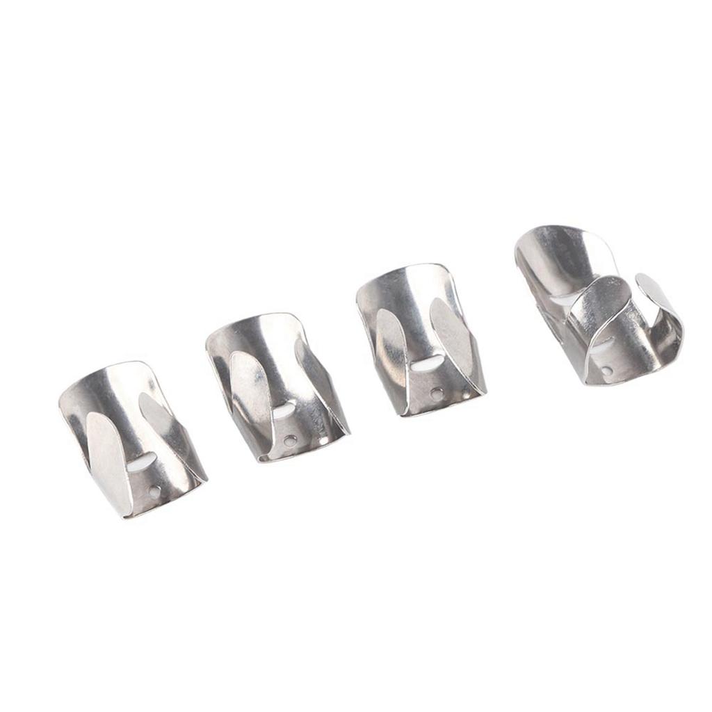 4PCS Stainless Steel Finger Guard Protector Avoid Hurting for Cutting Slicing