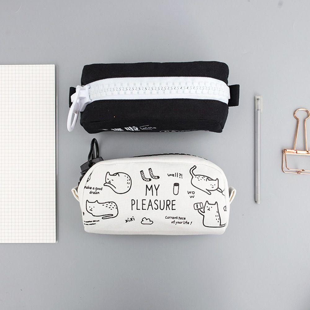 Large-capacity Stationery Organizer Multi-function Pen Pouch High Quality Pencil Box  Student