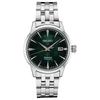 Presage Series 50 Meters Waterproof Manual Mechanical Movement Steel Strap 40.5mm Men's Watch Green Dial SRPE15