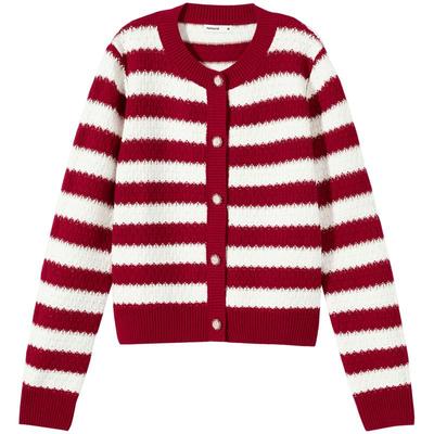 Hotwind Damen 2026 Frühling Exquisiter Gestreifter Cardigan