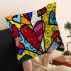 B-Britto Art Copricuscino Design Cuscino Copertura Decorazione Decorazione Festiva