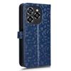 For Oukitel C50 Wallet Case Dot Pattern Imprint PU Leather Phone Cover