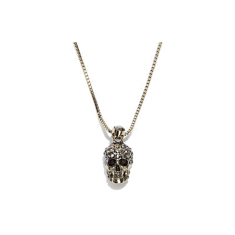 

Alexander McQueen Skull Necklace Women necklaces 582694J160K2076 Gold