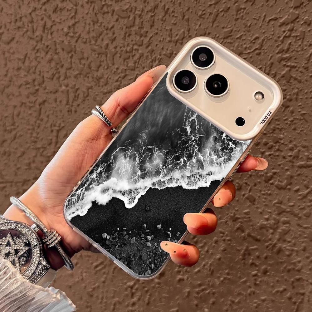 Coastline Landscape Phone Case Case for iPhone17 16 15 14 13 12 11 Pro/ Max/Plus Shock-proof Rear Cover Anti-fingerprint