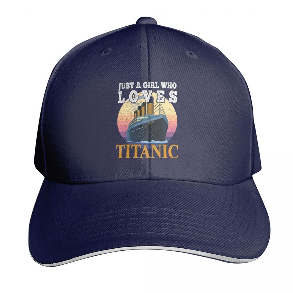 Just A Boy Who Loved Titanic Cap Fashion Casual Baseball Caps Adjustable Hat Hip Hop Summer Unisex Baseball Hats
