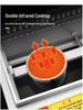 Electric 18-Hole Egg Burger and Red Bean Cake Maker for Street Stalls