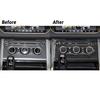 5Pcs Carbon Fiber Interior Climate Control Cover Trim For Land Rover Range Rover