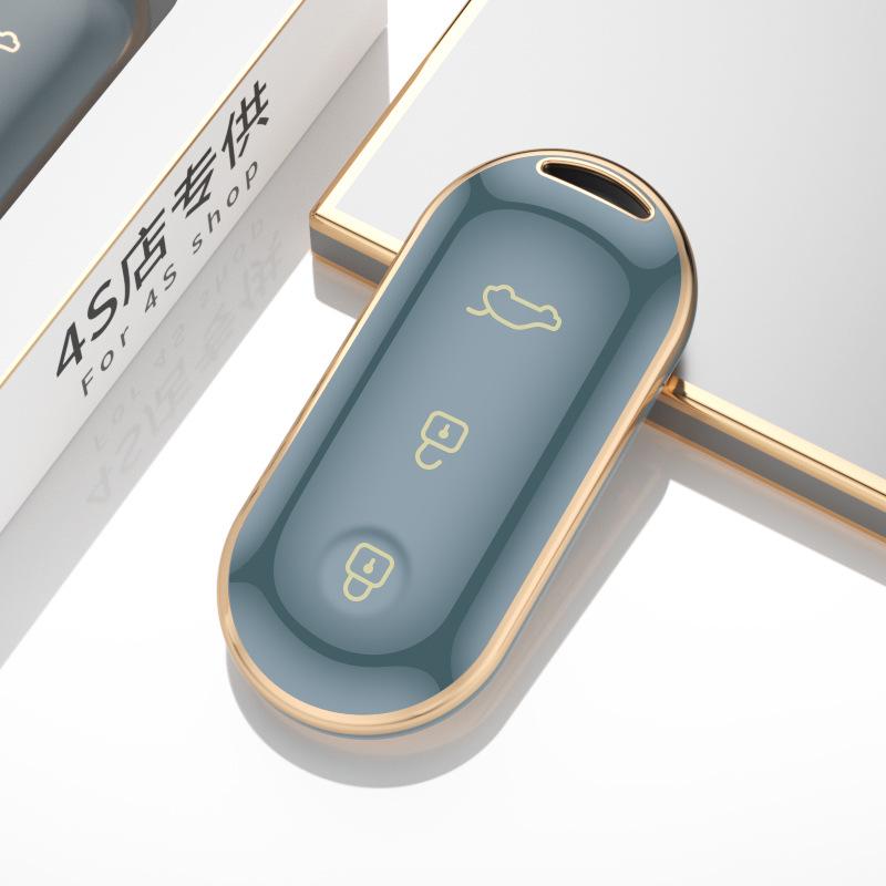 

Huawei Aito New M7 Key Shell M5 Unisex Car Key Case with Buckle Decoration