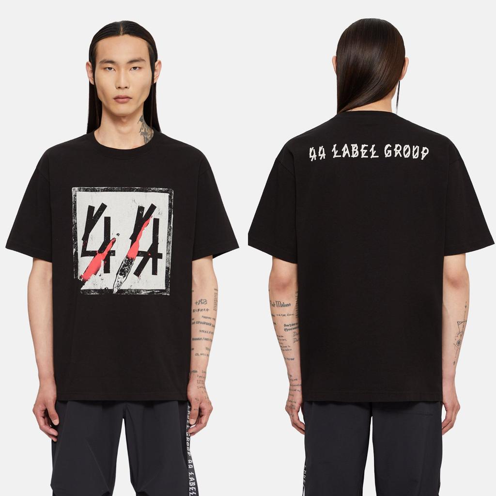 44 LABEL GROUP T-shirt European Brand Gemary Berlin Quarter Men Women Unisex Short Sleeves High Quality Streetwear Harajuku Tees