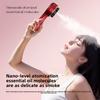 Electric Spray Massage Comb, Red and Blue Light Comb, Healthy Hair, Scalp Care Instrument Can Hold Liquid.