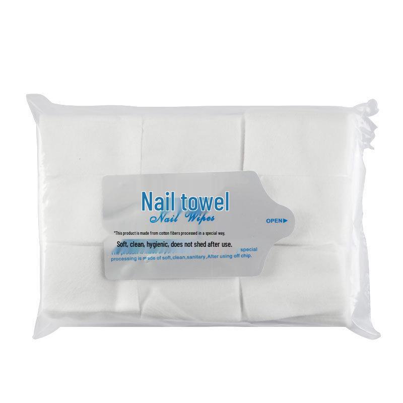 Nail Art Removal Wipes: Soft, Disposable Cotton Wipes for Easy Polish Removal