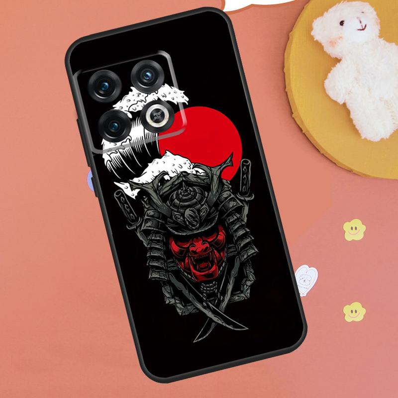 

Кейс-маска Самурая Они для OnePlus 13R 12R 10R 13T 15 13 12 11 10T 8T Nord CE 4 3 2 Lite N20 N30 Nord 5 Funda OnePlus Nord 3