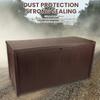 Outdoor Storage Deck Box, Lockable Patio Furniture Organizer, Waterproof Garden Chest Yard Miscellaneous Storage Box