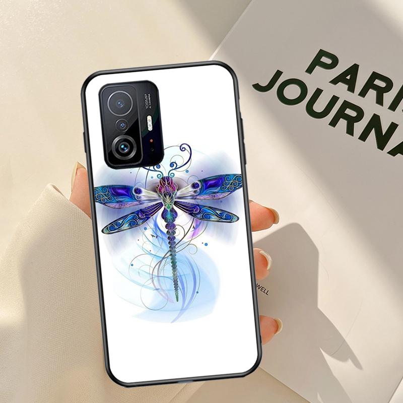 Dragonfly Animal Art Case For POCO X4 Pro X3 GT F1 F3 M3 M4 X3 Pro Phone Cover For Xiaomi 11T 12 Pro Mi 11 Lite