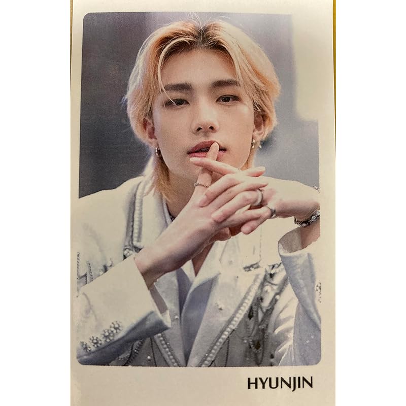 Sukizu hyunjin Goods Set of 56 photo cards message card Poka Trading card photograph KPOP (SKZ HYUNJIN) 56 [product]