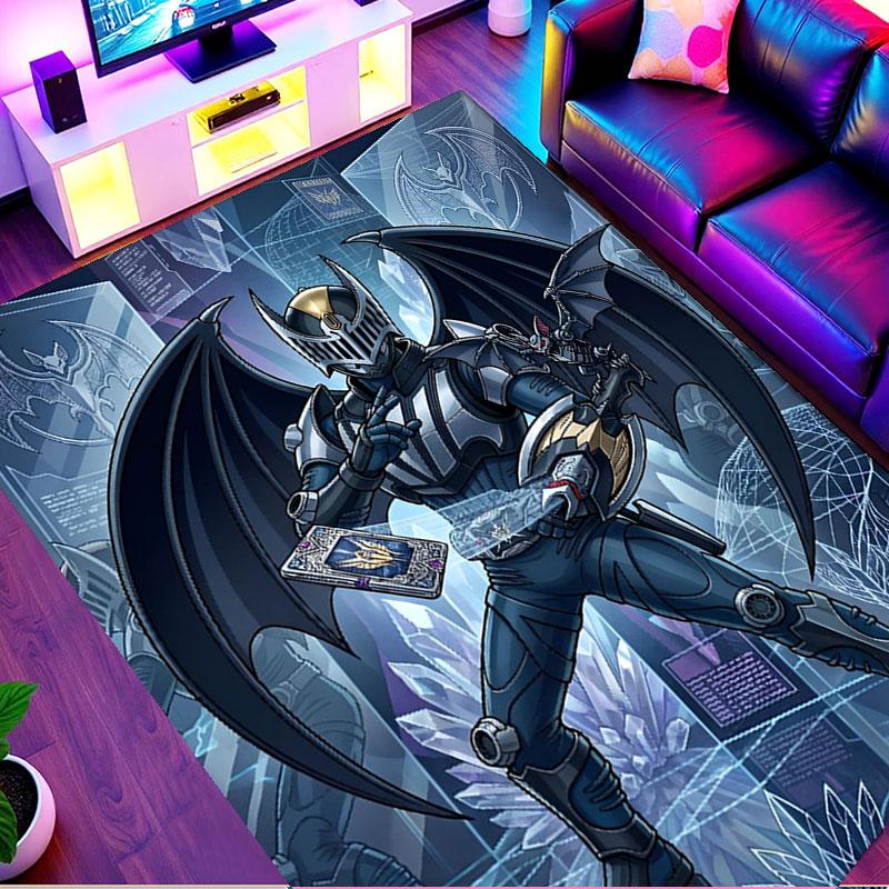 Knight Rider Print Rug, Washable Floor Carpet, For Entryway Dorm Laundry Room Office Study, Home Decor Birthday Christmas Gift