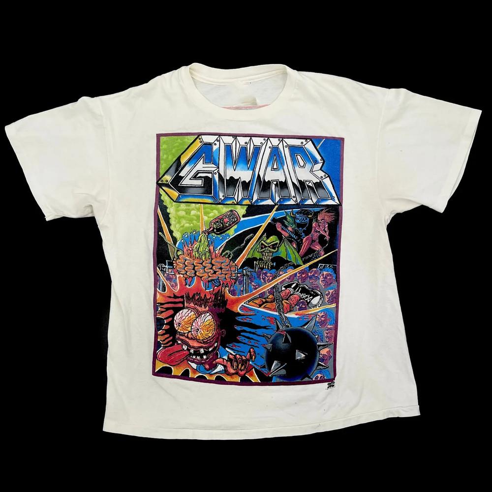 

1994 Gwar Tour TShirt 100% Cotton Tee Best Gift All Size S4XL CB312 Unisex T-Shirt XXXXL