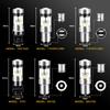 2PCS LED Bulb 1156 BA15S P21W 1157 BAY15D P21/5W BAZ15D P21/4W 3157 P27/7W T25 7443 W21/5W T20 Brake Reverse Turn Signal Lights