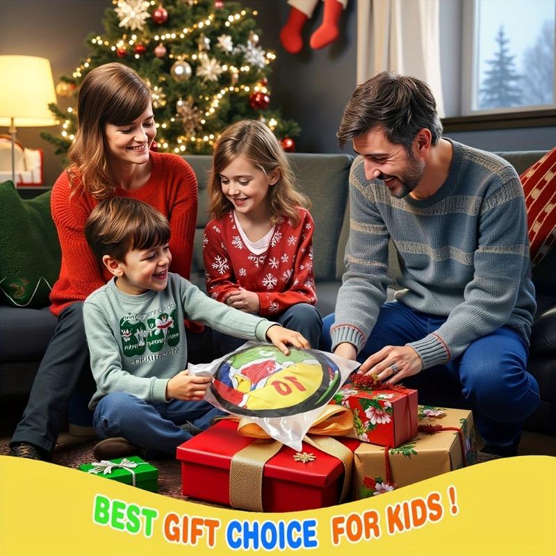 1SET Set Dartboard Mare pentru Tineret - Conține 12 săgeți colorate lipicioase pentru a îmbunătăți coordonarea ochi-mână și se pliază pentru portabilitate