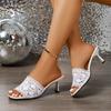 Fashion New Summer Women High Heels Sandals Outdoor Comfortable Platform Sandals Party Anti-slip Designer Shoes Women Sandalias De Mujer
