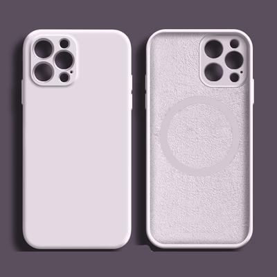 Für iPhone 15 Pro Max Magnetische Hülle Stoßfest Weiche TPU Handyhülle